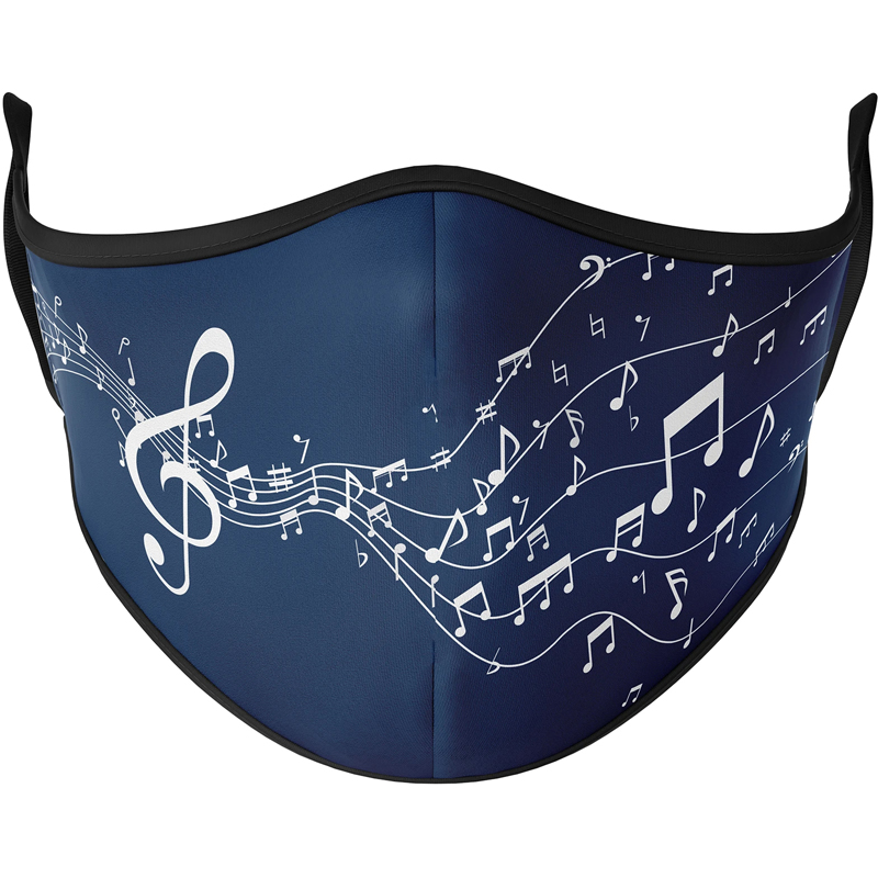 Treble Clef Reuseable Face Masks