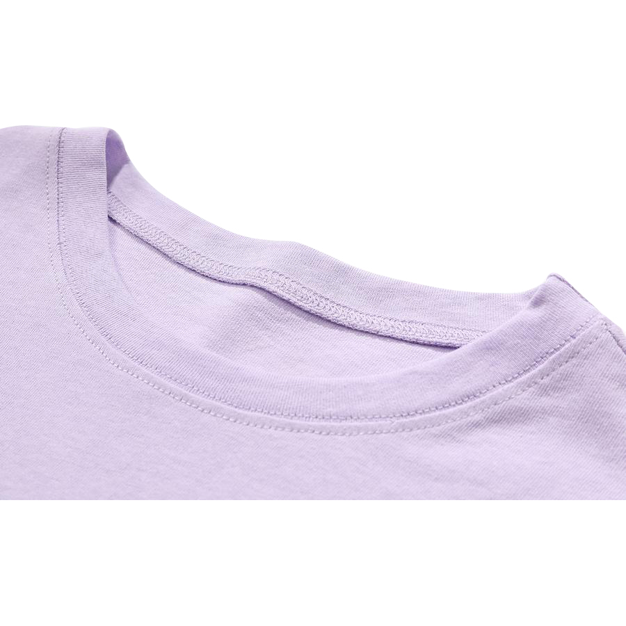 Half Sleeve Bulb Ebroidered Crop Top