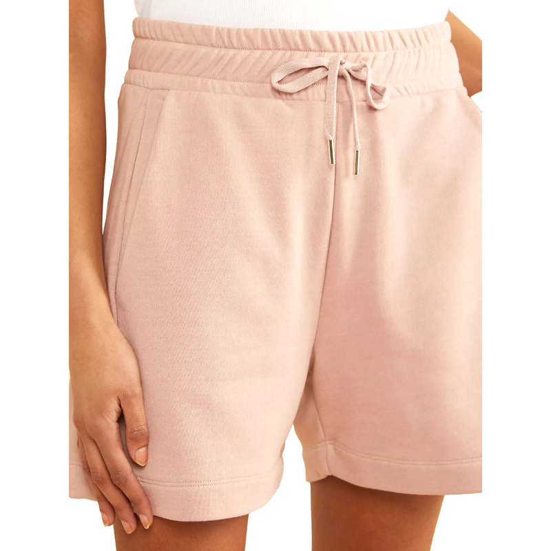 Cotton Blend Sweat Shorts